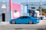 Volkswagen Passat in Blue on Vossen Wheels (LC-109T) 2017 года